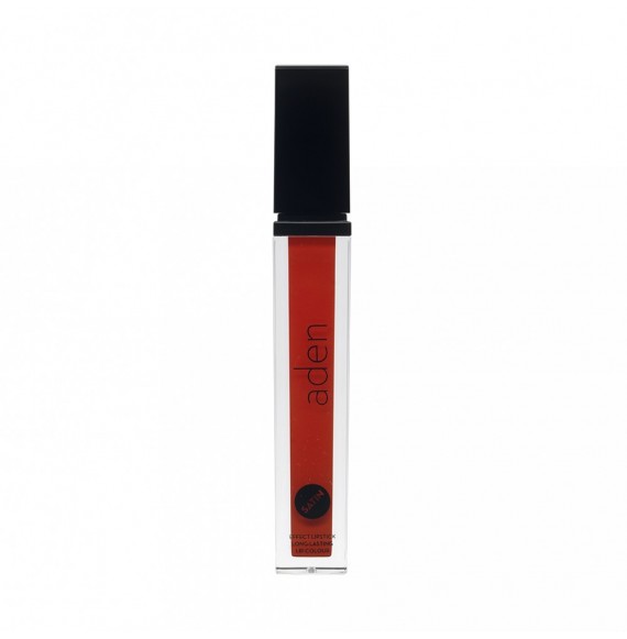 Aden Cosmetics - Ruj lichid - Satin Effect - Bright Coral - nr. 05