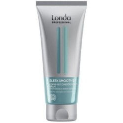 Londa Professional Sleek Smoother balsam hidratant 200ml. Soluție leave-in pentru păr uscat, deteriorat, conferă strălucire și r
