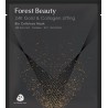 Forest Beauty - Masca bioceluloza de intinerire cu aur de 24K si colagen - 30ml