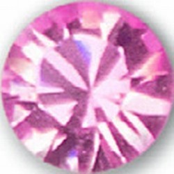 Pietre Swarovski Light Rose SS5, 100 bucăți, pentru decor unghii și manichiură elegantă. Cristale autentice, strălucitoare, perf