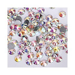 Pietre SWAROVSKI Crystal Aurore SS9 (1440 buc) pentru nail art unghii. Cristale autentice cu strălucire multidimensională, ideal