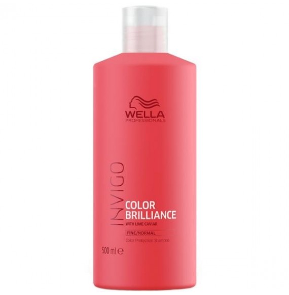 Wella Proffesionals - INVIGO - Color Brilliance Shampoo - Sampon pentru par vopsit cu textura fina - 500ml