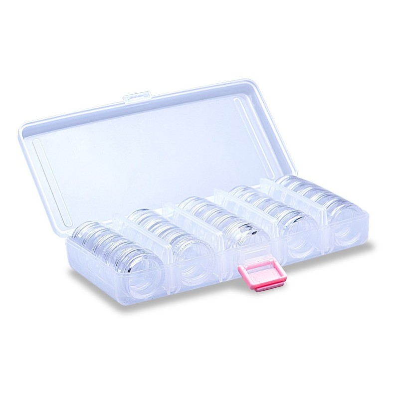 Set 25 Cutiute Organizare Nail Art - Unghii Pearl Nails