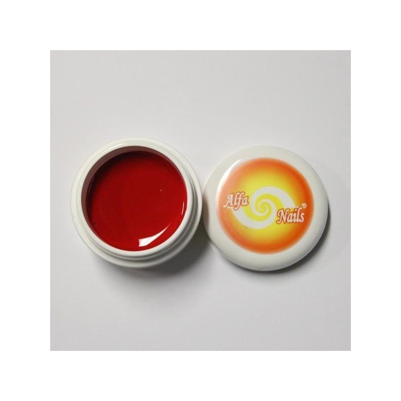 Gel color - nr. 136 - red orange - 7 gr