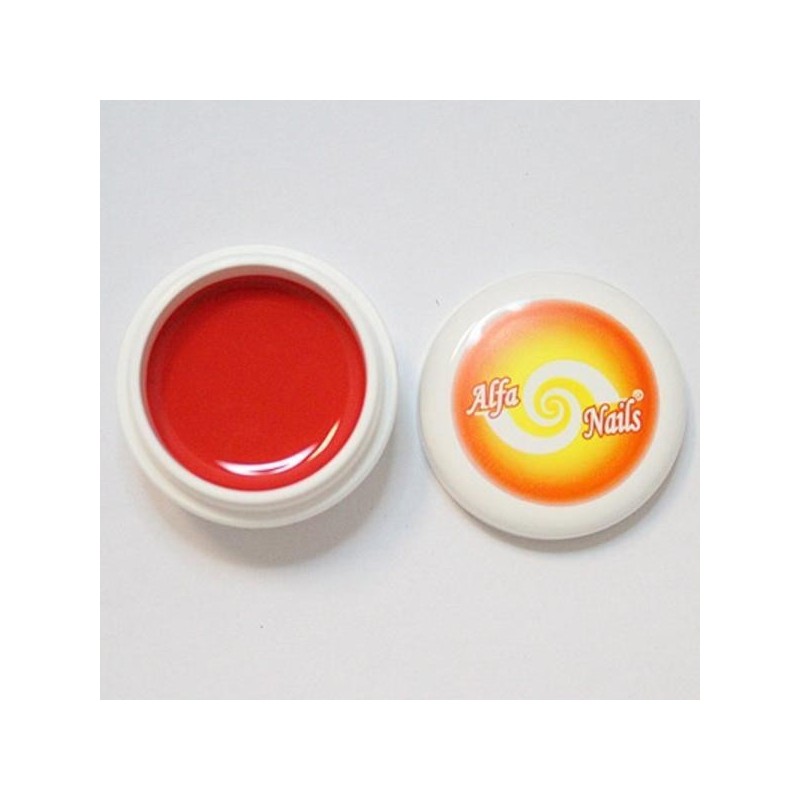 Gel color - nr.153 - red | 7 gr