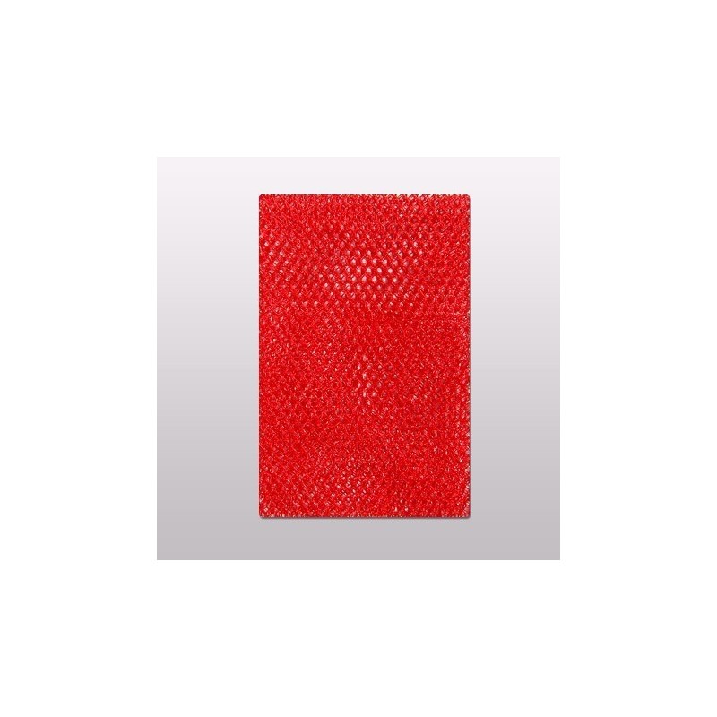 Rosu - Plasa decorativa pentru manichiura