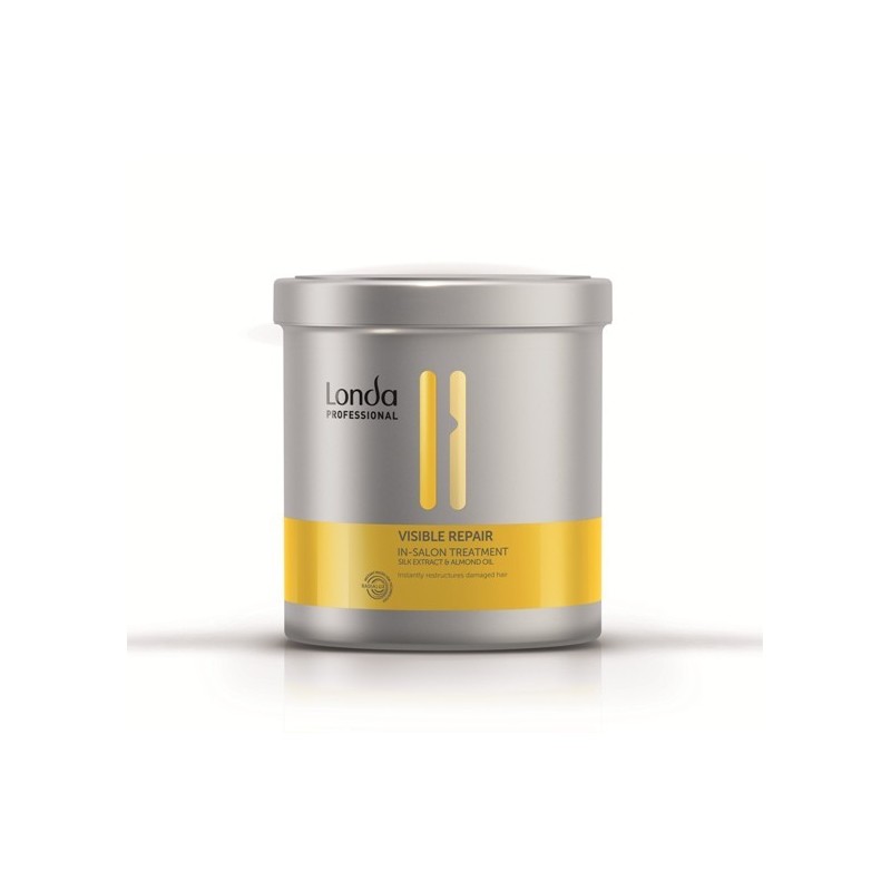 Londa Professional Visible Repair Treatment 750ml – mască regeneratoare intensivă pentru păr degradat, cu mătase și ulei de migd