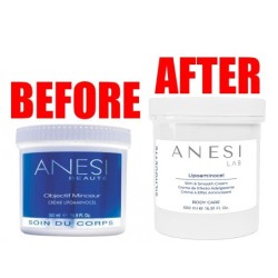 Crema anesi - lipoaminocel - profesionala - pentru îngrijire corporala emulsie multifaza - 500ml