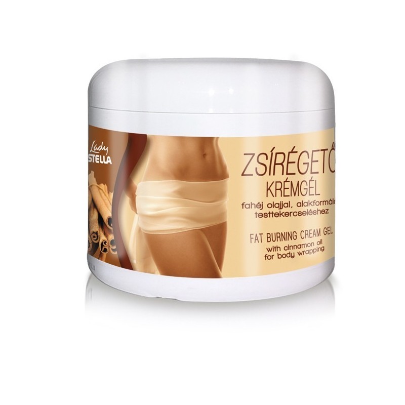 Crema-gel anticelulitic - cu scortisoara - 500gr - lady stella