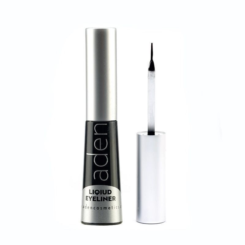 Tus cu pensula - negru - liquid eyeliner -  aden cosmetics