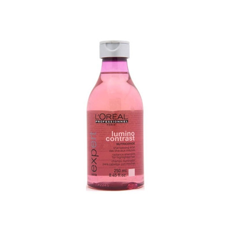 Flacon L'Oréal Professionnel Lumino Contrast Nutriceride, 29.90 RON. Șampon profesional pentru păr vopsit, strălucire intensă și