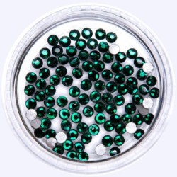Moyra | pietre crystal - emerald - ss6 - 100 buc - la SalonShop.ro