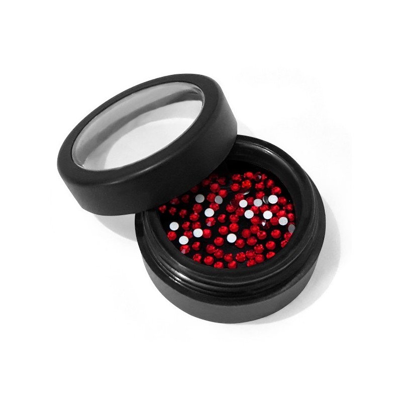 Moyra | pietre crystal - siam - ss4 - 100 buc