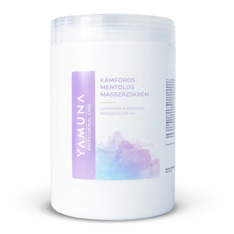 Crema pentru masaj | cu camfor - 1000 ml - yamuna professional