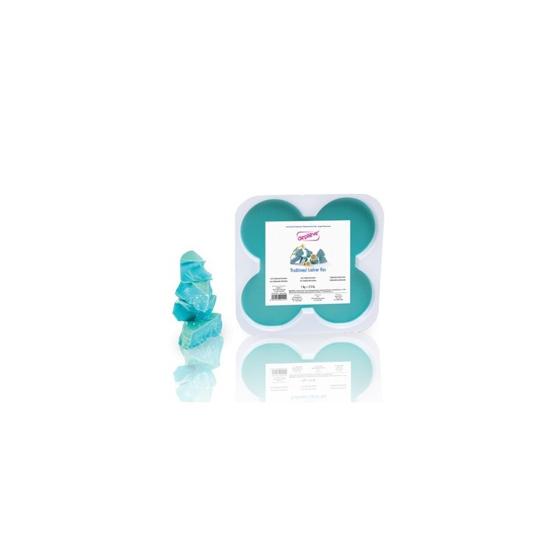 Depileve | ceara pentru epilare azulene - traditional azulene wax - 500gr