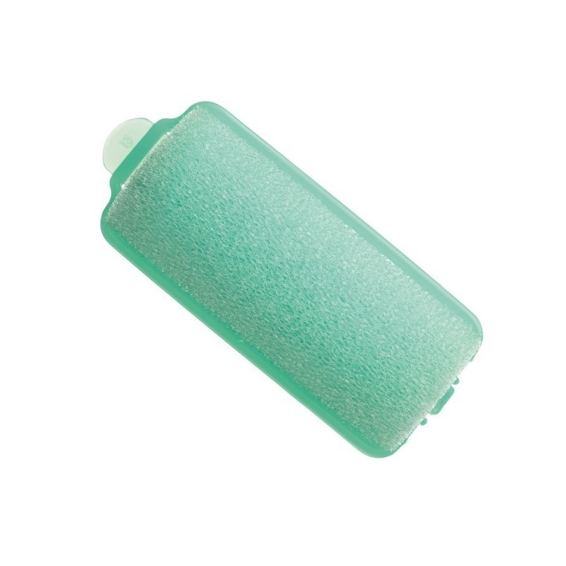 Bigudiuri burete - verde - 8 buc / set - eurostil diagonala 25 mm ref: 04021