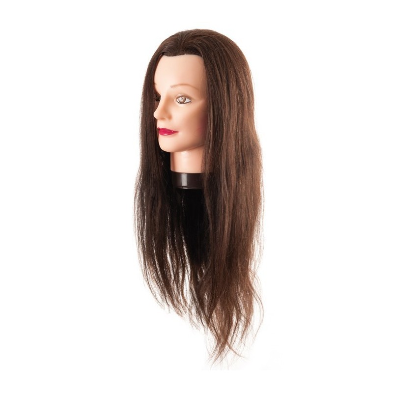 Eurostil | | cap de papusa din par natural - 55-60 cm - 01142