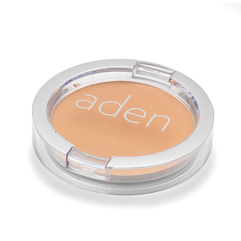 Pudra compacta pentru fata - nr. 06 -nougat -  15 gr -  aden cosmetics