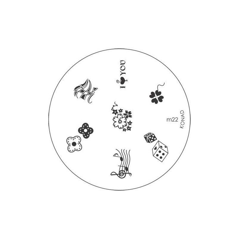 Konad | discheta cu modele - m22