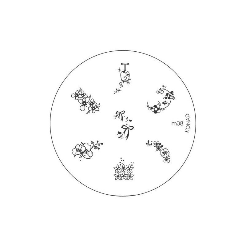 Konad | discheta cu modele - m38