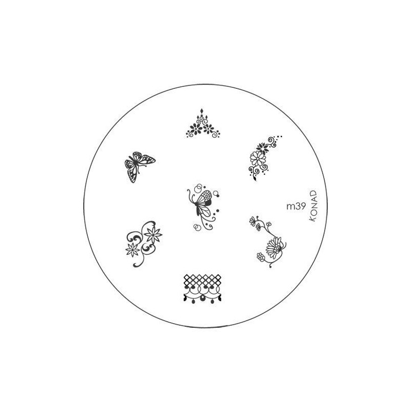 Placute pentru modele - konad m39