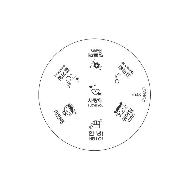Konad | discheta cu modele - m43