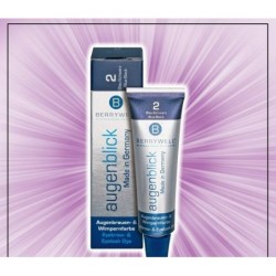 Vopsea gene si sprancene - negru albastrui  - 2