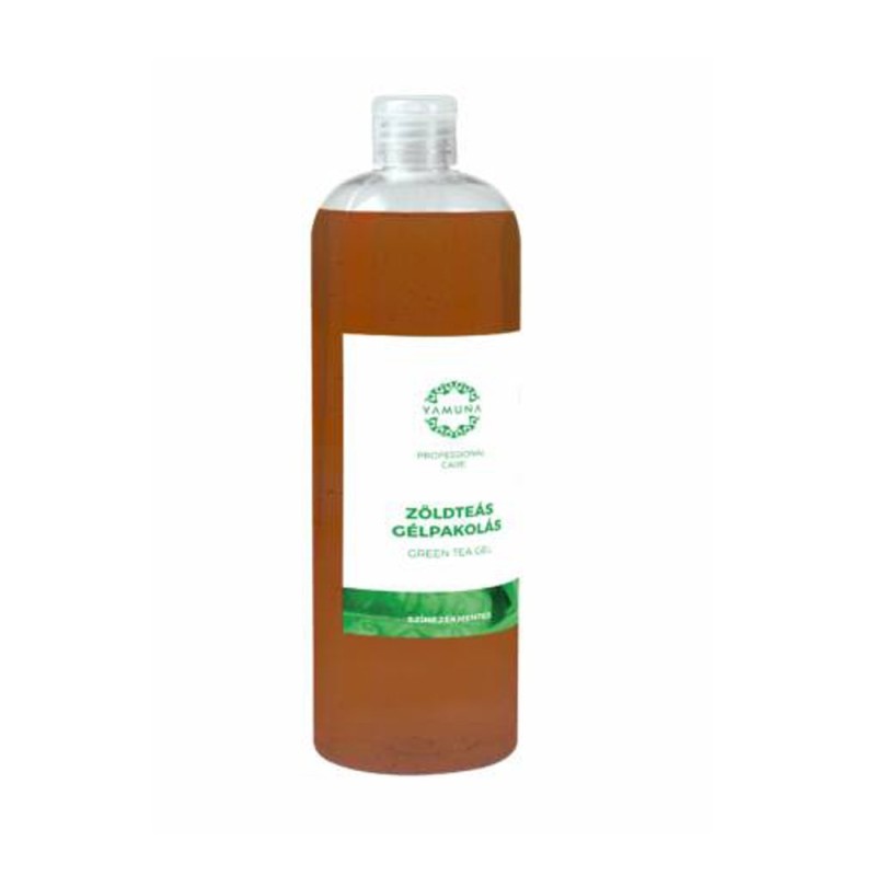 Mască gel YAMUNA PROFESSIONAL cu extract de ceai verde 1000ml, pentru hidratare facială intensă, calmare și revitalizare profesi