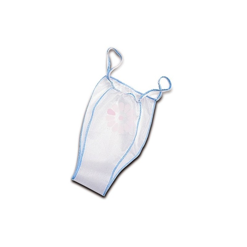 Slip bărbați de unică folosință LADY STELLA PROFESSIONAL alb. Ideal pentru igienă maximă în spa, masaj, clinici sau călătorii. C