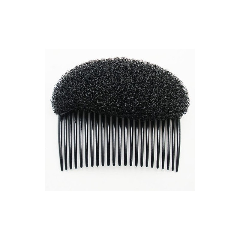 Burete mini breton - cu agrafa- negru