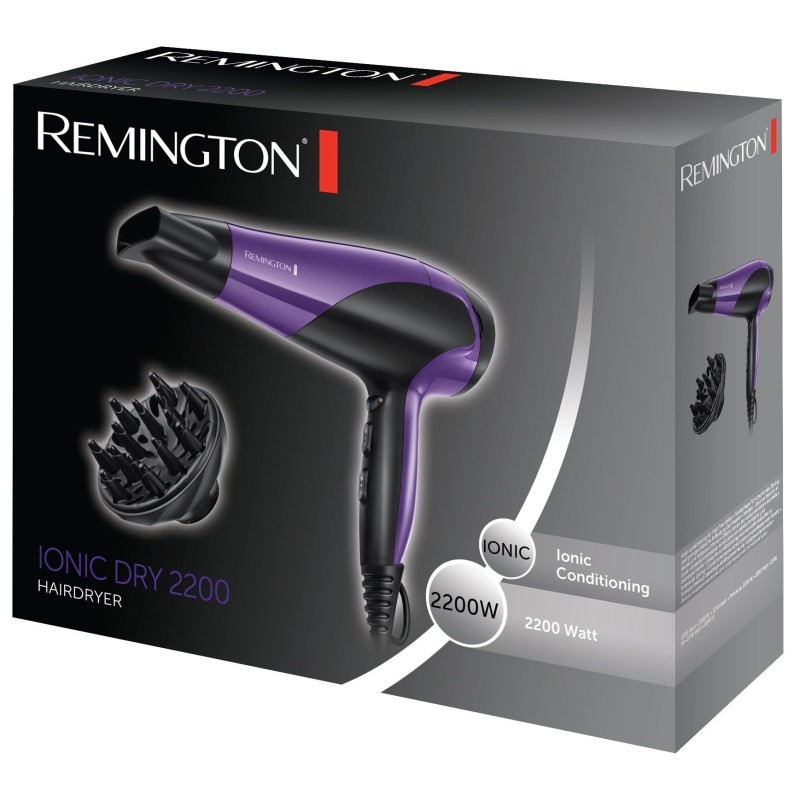 Uscator de par - remington - d3190 - ionic dry 2200