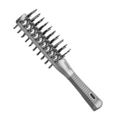 Perie de par dubla gri - tunel - eurostil - 02182