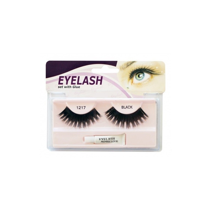 Gene false cu adeziv - m1217 - eyelash set with glue