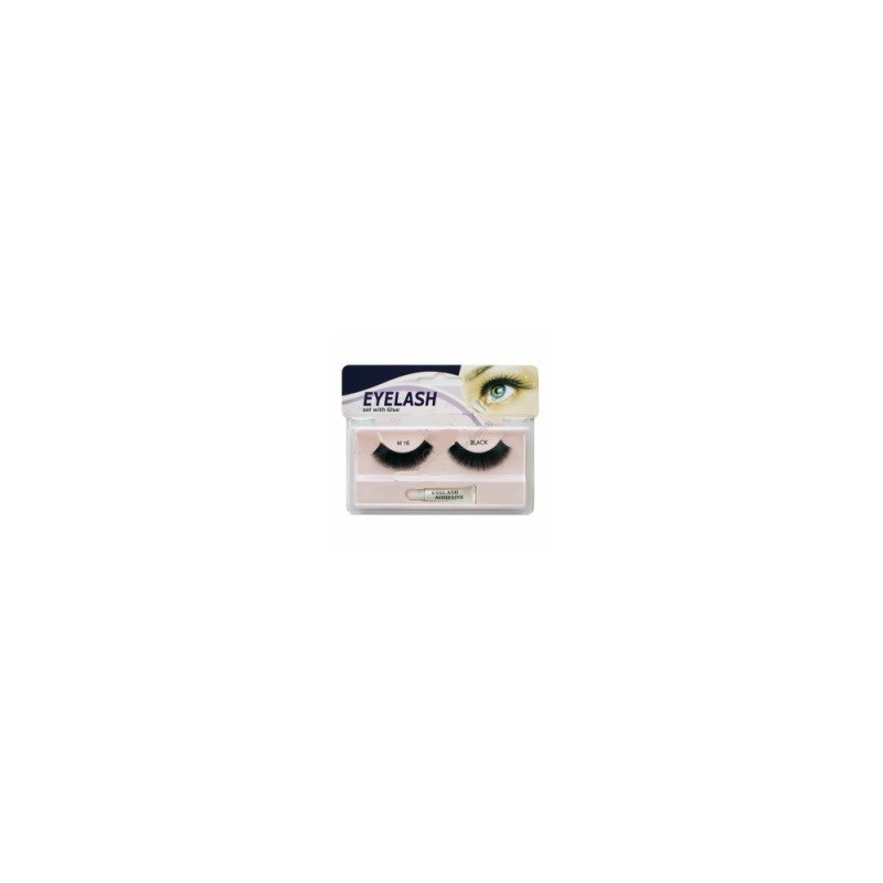 Gene false cu adeziv - m16 - eyelash set with glue