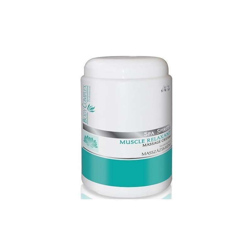 Crema pentru masaj | relaxant - lady stella - spa spirit - 1000 ml