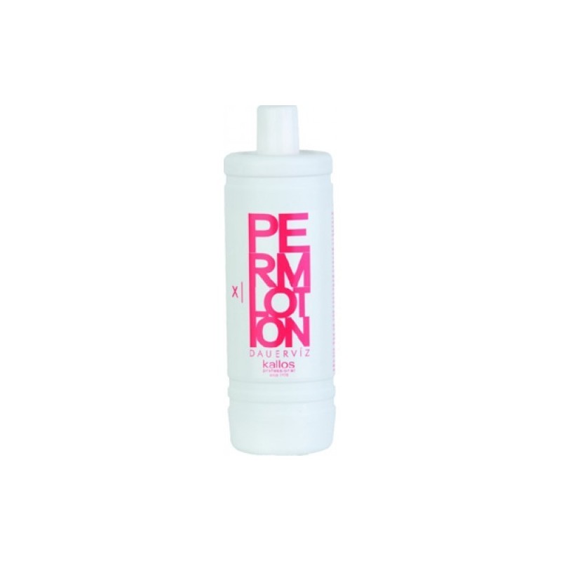 Solutie de permanent x kallos - 500ml - pt fir de par gros