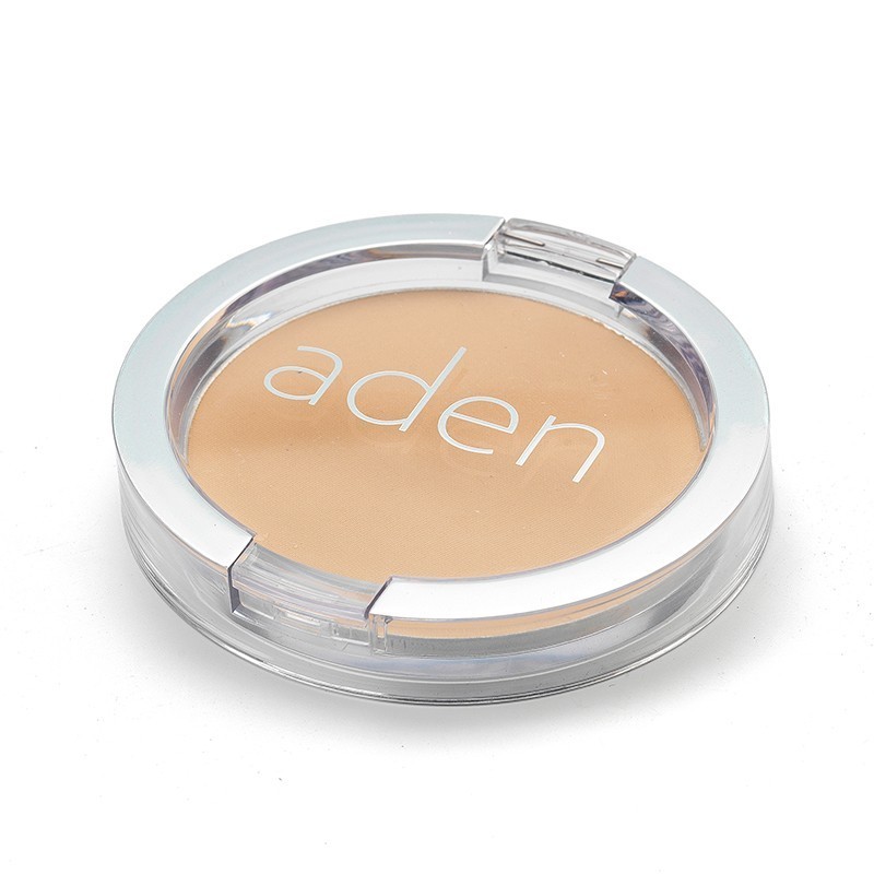 Pudra compacta pentru fata - nr. 02 - beige - 15 gr -  aden cosmetics