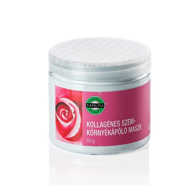 Masca faciala peel-off contur-ochi cu colagen si orez - 80 gr - yamuna