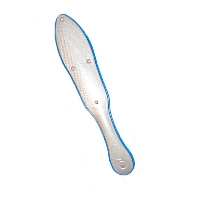 Pila pentru calcai metal cu maner metal albastru  - salonshop