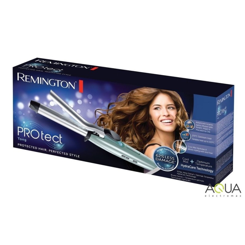 Ondulator cu clapeta - protect tong - ci8725 - remington
