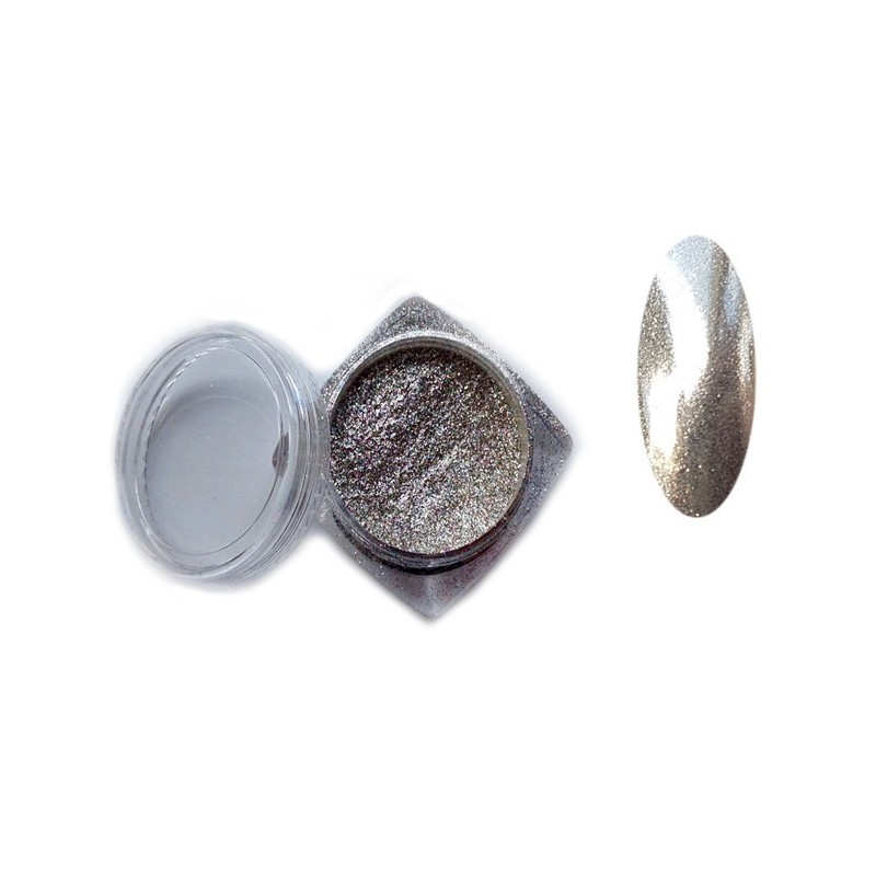 Chrome mirror - ornament praf pentru unghii | 339001