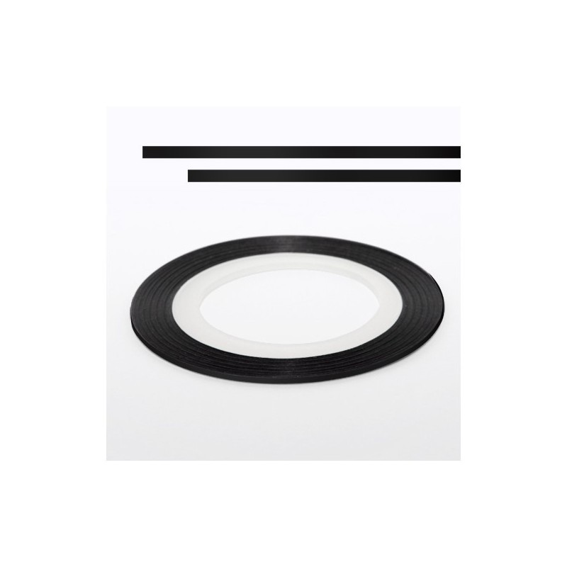Banda decor pt unghii 02 - negru - moyra