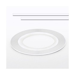 Banda decor pt unghii 01 - alb - moyra