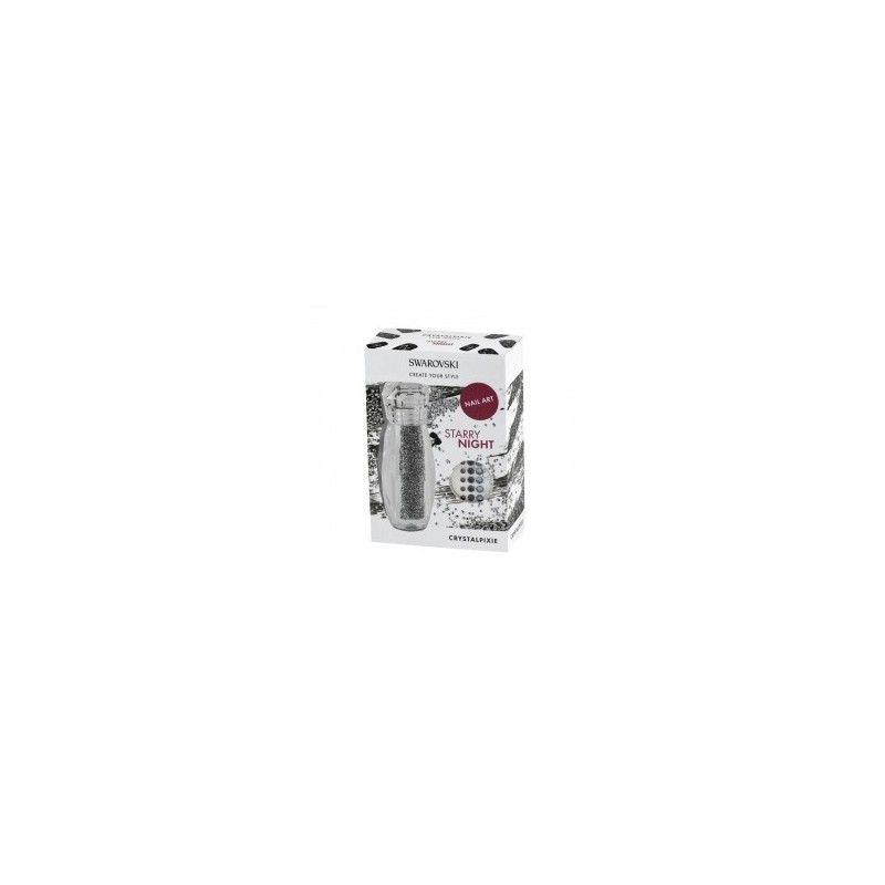 Swarovski Crystal Pixie Starry Night pentru manichiură. Micro-cristale premium SWAROVSKI, adaugă sclipire galactică unghiilor. E