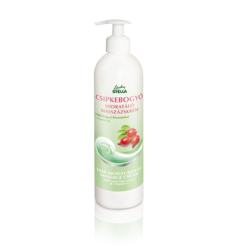 Lady stella - crema de masaj hidratanta cu macese - 500ml
