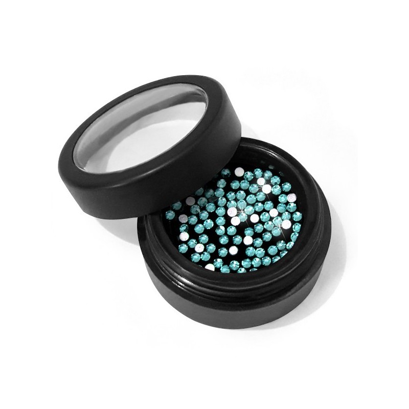 Moyra | pietre crystal - aquamarine - ss4 - 100 buc