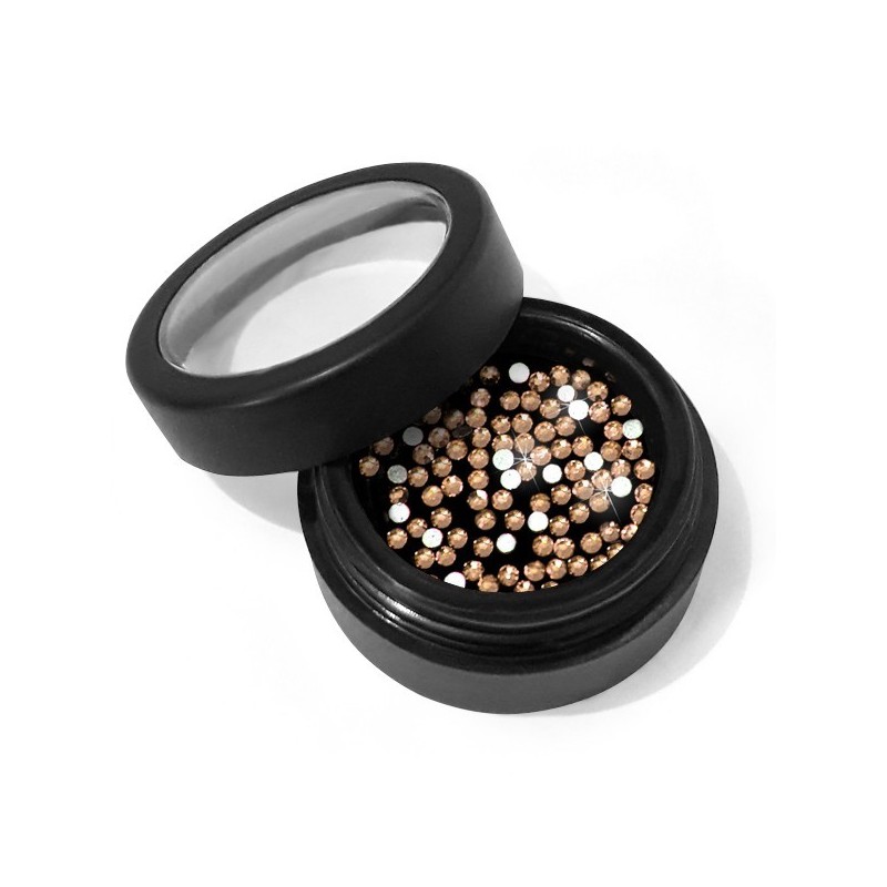 Moyra | pietre crystal - light peach - ss4 - 100 buc