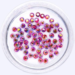 Moyra | pietre crystal - siam ab - ss3 - 100 buc - la SalonShop.ro