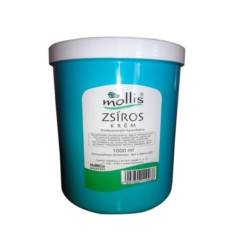 Mollis - crema grasa pentru masaj - 1000 ml