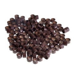 Mikro inel simplu - maro inchis - 4.5 mm - 100 buc